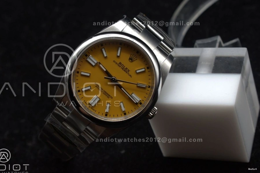 Edition 41mm VR3230 Yellow 1:1 124300 Steel Dial Clean Oyster Perpetual Best 904L 0508